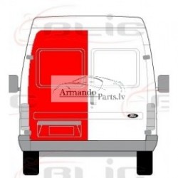 FORD TRANSIT 86-00 Durvis aizmugurējās