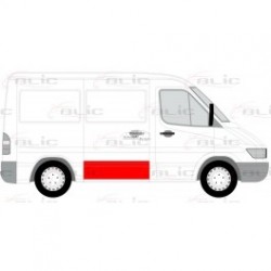MERCEDES SPRINTER 95-06 / VW LT 96-05 Durvju rem. kompl.