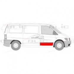 MERCEDES VITO (W638) 96-03 Durvju rem. kompl.