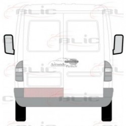 MERCEDES SPRINTER 95-06 / VW LT 96-05 Durvju rem. kompl.