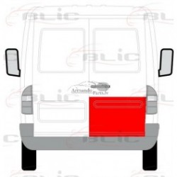 MERCEDES SPRINTER 95-06 / VW LT 96-05 Durvju rem. kompl.