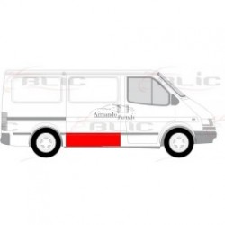 FORD TRANSIT 86-00 Durvju rem. kompl.