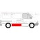 FORD TRANSIT 86-00 Durvju rem. kompl.