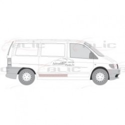 MERCEDES VITO (W638) 96-03 Durvju rem. kompl.