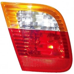 BMW 3 E46 01- aizmugures SED vidus R dzeltens/sarkans