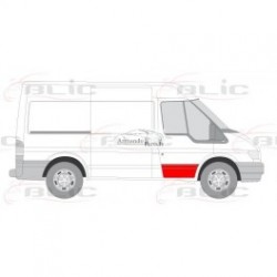  FORD TRANSIT 00-  Durvju rem. kompl. pa labi