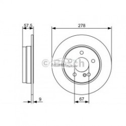 Bremzes/diski DELPHI BG4152 (kompl. 2Gab) 2