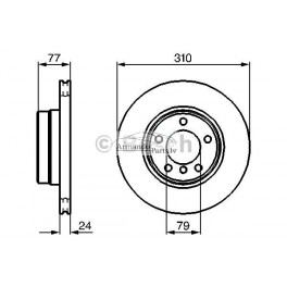 Bremzes/diski DELPHI BG3870 (kompl. 2Gab) 3411...
