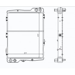 AD 90 87-91 radiators 2.0i-20V/2.2i-20V/2.3i MAN/ +KOND...