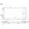 AD 80 86-91 radiators 1.6/1.8/1.9/2.0/1.6TD MAN/AUT +/-KOND 600X305X42 RA60487A