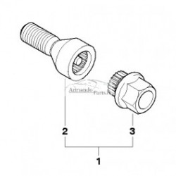 BMW ADAPTOR WITH CODE 40/SW17MM 36136762344