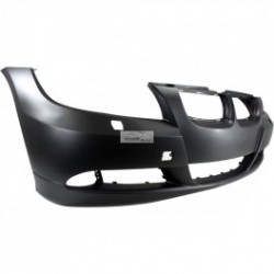 BMW 3 E90 05- bamperis gruntēts ar mazgātāju un sensoru...