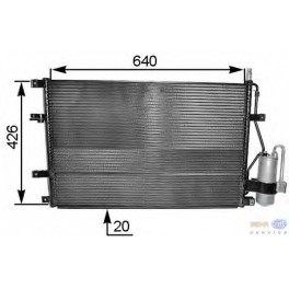 VOLVO S80 kondicioniera radiators