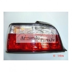 BMW E36 91-98 COUPE aizmugures CRISTAL balts/sarkans... 2