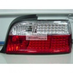 BMW E36 91-98 COUPE aizmugures LED balts/sarkans komplekts E 2