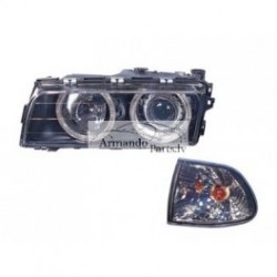 BMW 7 E38 94-99 lukturis ar pagriezienu XENON +LED tumšs...