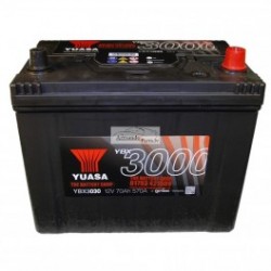 60Ah 550A Yuasa SMF Akumulators