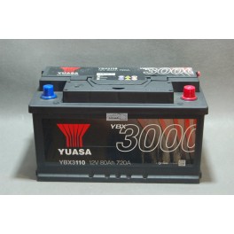 50Ah 530A Yuasa SMF akumlators