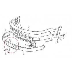 Audi 100 91-94 Numura zīme kronšteins