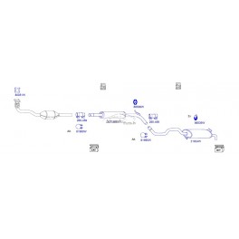 Seat Ibiza pirmā Klusinātājs daļa, 17048