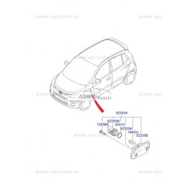 Pagrieziena lukturis uz spārna L, R, 923030B010