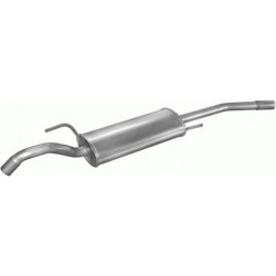 VW PASSAT 1.9D 91- Izpūtēja aizmugurējais klusinātājs