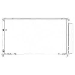 Honda Civic 05- radiators kondicioniera 646x384x16 OE...
