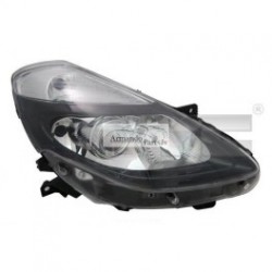 Renualt Clio 09- lukturis R H7+H7+H1 elektro melns, TYC...