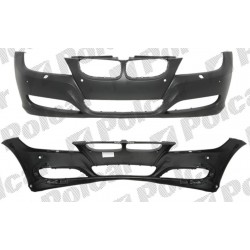 BMW 3 E90 05- bamperis gruntēts ar luktura mazgātāju...