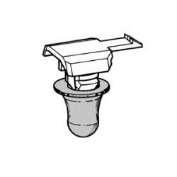 VW Passat 96- klipsis moldinga 3B0853575 12631 55268Z 