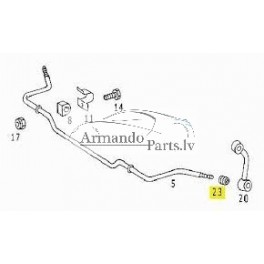 Stabilizatora bukse 34-1719V JP GROUP, 9013230285