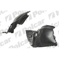 Plastic inner fender polyethylene  Front  right COUPE
