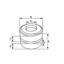 Ģenerātora kolektors 133409 2