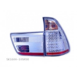 BMW X5 E53 00-03 aizmugures LED CLEAR komplekts E