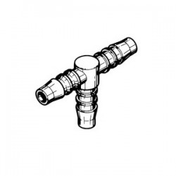 Audi caurules pāreja trīszaru 8/8/8MM