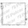 BMW X5 E53 00-03 radiators 3.0/4.4/3.0D AUT 591x590x32 RA60788