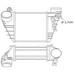 VW Golf 98-03 radiators intercooler 1.8T/1.9TDi...