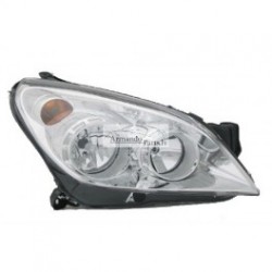 Opel Astra 04-09 lukturis R ar motoriņu H7+H1 gaišs 07- TYC