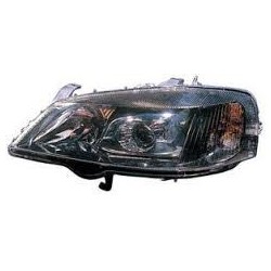 Opel Astra 98-04 lukturis R D2S+H7 ar lēcu melns