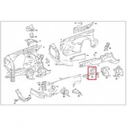 Mercedes W123 stiprinājums R A1236261731