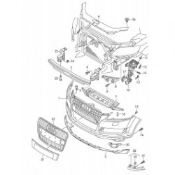 Audi Q7 lukturu stiprinājums R, 4L0807334A