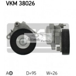 Celiņsiksnas spriegotājrullis Ruville VKM-38026, 534 0114 20
