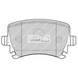 Bremžu uzlikas FERODO FDB1636, 1K0698451K