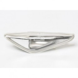 BMW X5 E70 06- pagrieziens uz spārna R balts LED