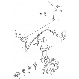 Bremžu šļūtene CORTECO 19018184, 893611775A