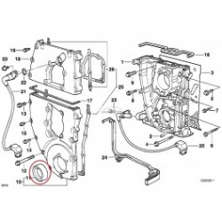 Kloķvārpstas blīvslēgs REINZ 81-28498-00, 11141721560,... 2