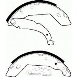 Bremžu loki CARLINE FSB225 CAR, 0 986 487 533, 424172