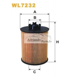 Eļļas filtrs WIX FILTERS OX173D, WL7232