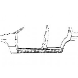 BMW E46 98- slieksnis R 4D 0.8mm 2