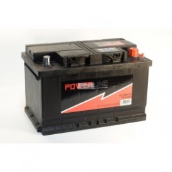 72Ah 640A AKUMUL. PL57240 POWERLINE 278x175x175-+ 2